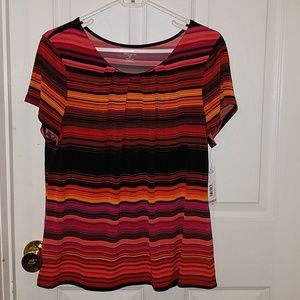 Sunset petite short sleeve shirt